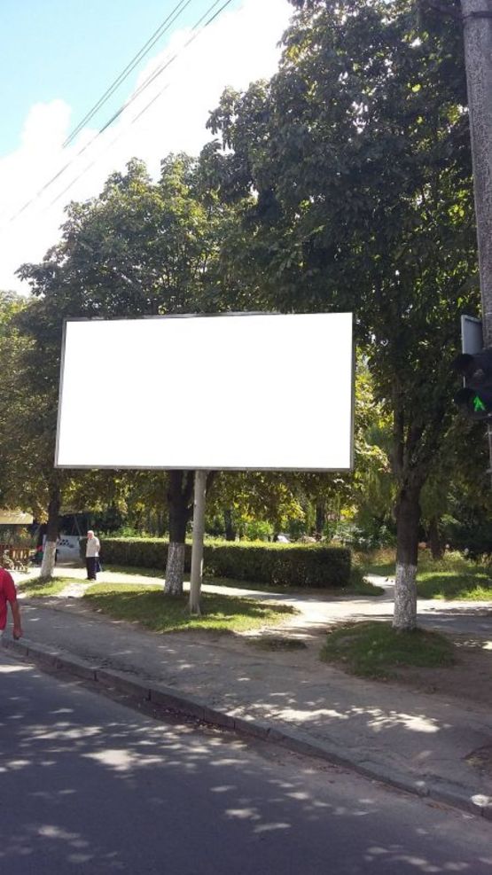 Фото рекламной плоскости по адресу перехрестя вул.Відродження - вул.Рівненська