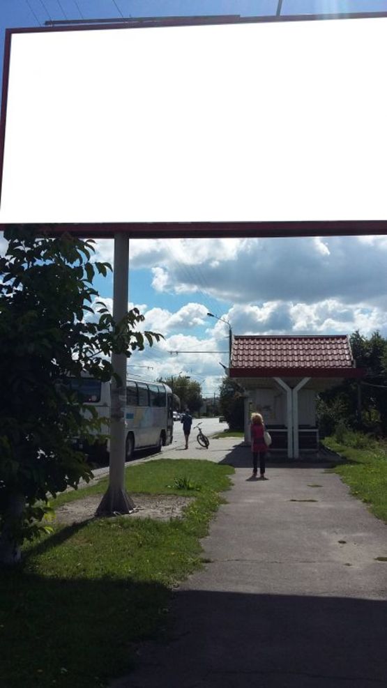 Фото рекламной плоскости по адресу вул.Ковельська, 157, (навпроти - «Руна») в'їзд в місто Луцьк