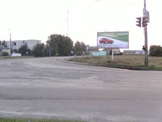 Фото рекламної площини за адресою м.Ковель, на куті Варшавської - Володимирської