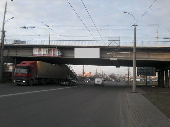 Фото рекламной плоскости по адресу шляхопровід по пр-ту Соборності до  Там Таму
