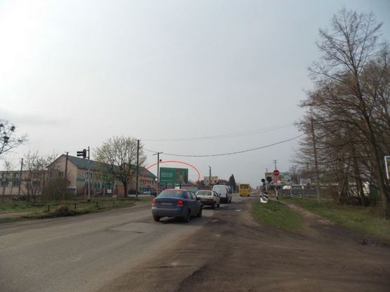 Фото рекламной плоскости по адресу Сколівська К1( виїзд з міста в сторона  Сколе)