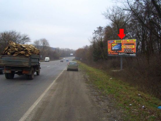 Фото рекламної площини за адресою Выезд из города со стороны Винницы, Киева
