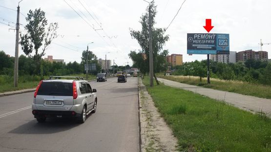 Фото рекламної площини за адресою Мирного П. ул., возле озера