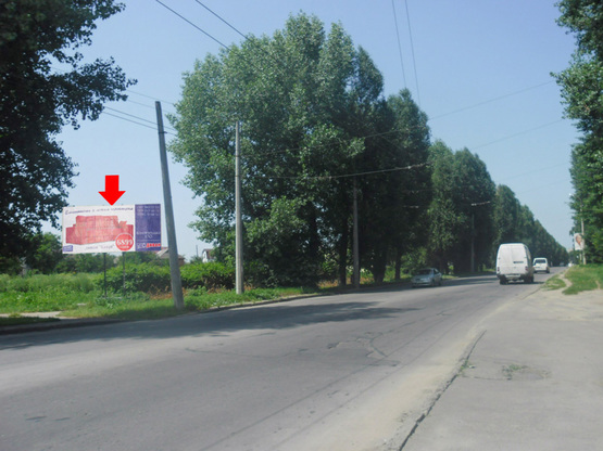 Фото рекламной плоскости по адресу Проскуровского Подполья ул. - ул. Курчатова, Центральный парк отдыха