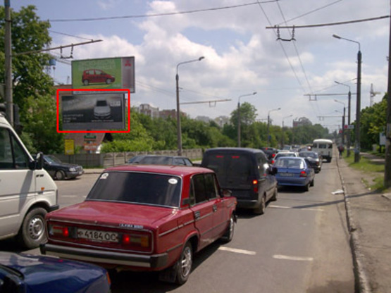 Фото рекламной плоскости по адресу Галицька-120а