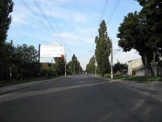 Фото рекламной плоскости по адресу ул. Роменская