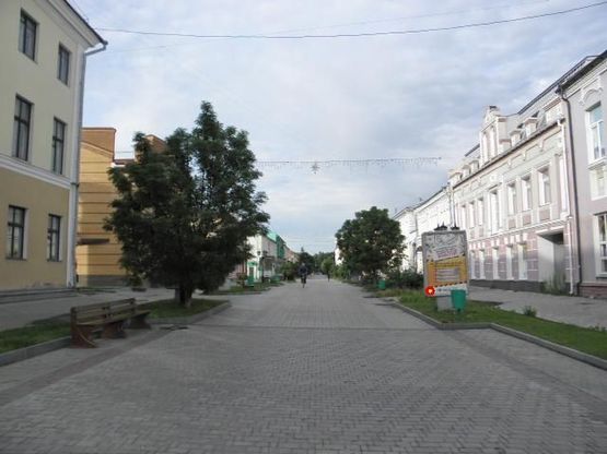 Фото рекламной плоскости по адресу ул. Воскресенская (почта)