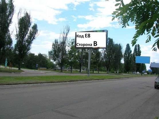 Фото рекламной плоскости по адресу Елизаветовское шоссе, куриловский перекресток на 5 м ноге