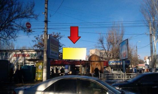 Фото рекламної площини за адресою Николаевское шоссе (ост.Железнодорожная)