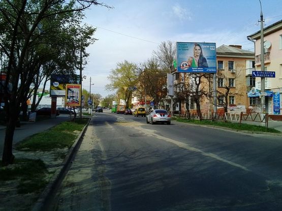 Фото рекламной плоскости по адресу ул.Карла Маркса (р-н пл.Ганнибала)