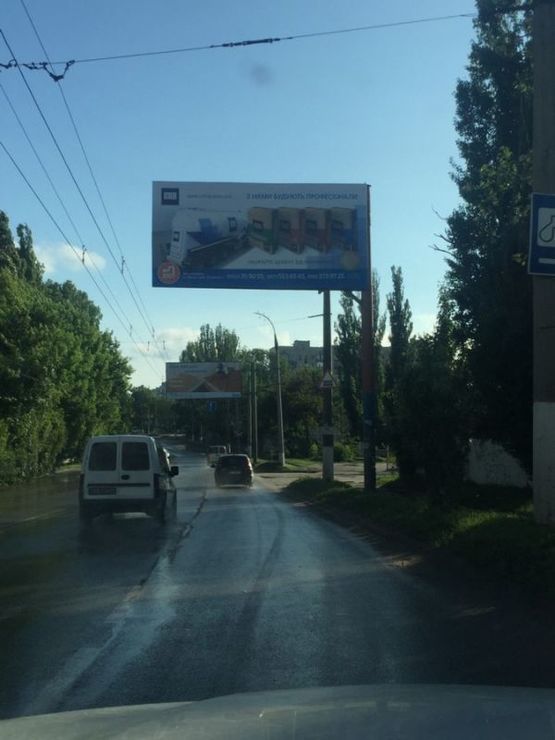 Фото рекламной плоскости по адресу Киндийское шоссе (р-он Винзавода)