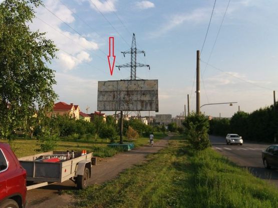 Фото рекламної площини за адресою вул.Рибалко-пров.Залізняка (фуршет)