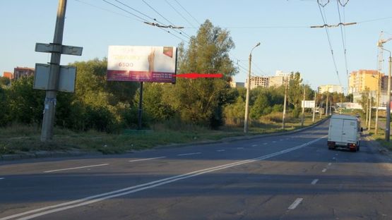 Фото рекламної площини за адресою вул. Панаса Мирного - вул.Кармалюка