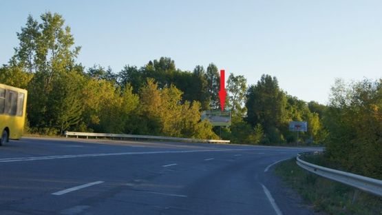 Фото рекламної площини за адресою Старокост.напрямок (виїзд)