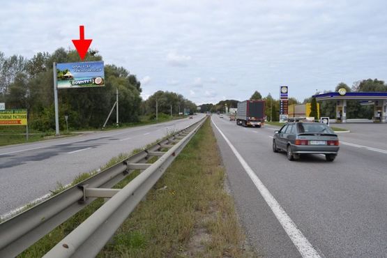 Фото рекламної площини за адресою Трасса Киев-Харьков-466 км-пос. Коротыч-возле АЗС Лилия-в ст. Люботина