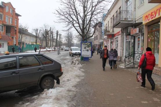 Фото рекламной плоскости по адресу Грушевського, маг. техніки "Плай", напрямок руху до міської лікарні, с.Пнів, Пасічна, Зелена, Бистриця