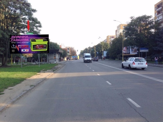Фото рекламной плоскости по адресу м. Ужгород, вул. Мінайська – Галана (8 березня)