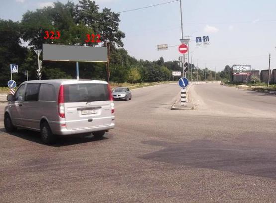 Фото рекламной плоскости по адресу Новая Кольцевая дорога/пр.Минский (левая сторона)