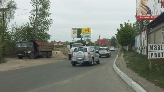 Фото рекламної площини за адресою Золоче-Осокорки-Киев