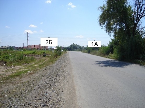 Фото рекламной плоскости по адресу м. Ужгород, вул. Легоцького, 50м  до перехрестя з вул. 8-Березня