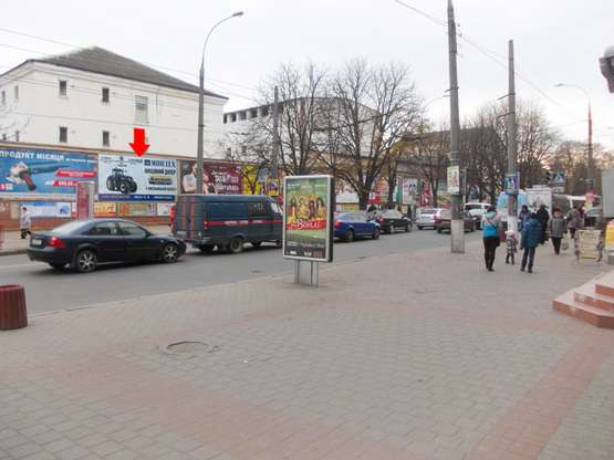 Фото рекламної площини за адресою Каменецкая ул., 39, центр города, ТЦ "Либидь Плаза", №1