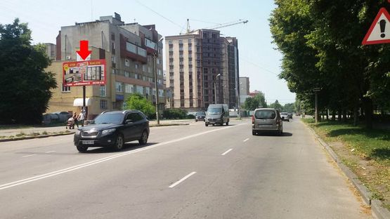 Фото рекламної площини за адресою Прибужская ул. - ул. Свободы, возле "Укрэксимбанка"