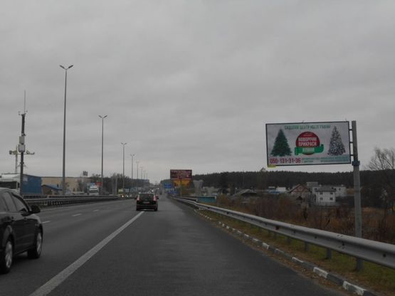 Фото рекламной плоскости по адресу с. Стоянка, траса М-06 Київ-Чоп (Житомир), км 21+100 право
