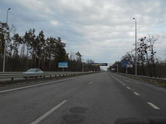 Фото рекламної площини за адресою с. Мрія, траса М-06 Київ-Чоп (Житомир), км 28+280 право