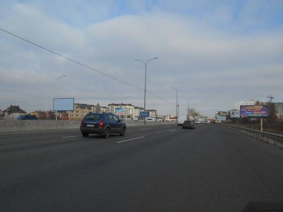 Фото рекламной плоскости по адресу с. Гатне, траса М-05 Київ-Одеса, км 14+290 право