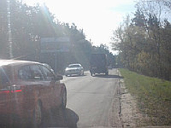 Фото рекламной плоскости по адресу Бортничи ,напротив ул.семьи Рудинских