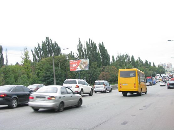 Фото рекламної площини за адресою Палладіна пр., /вул. Малинська
