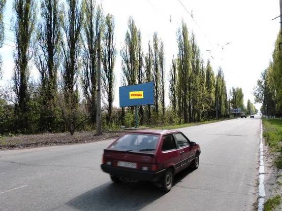 Фото рекламной плоскости по адресу ул. Свиштовская, 13, возле НВП «Присадки», район Кременчугского нефтеперерабатывающего завода