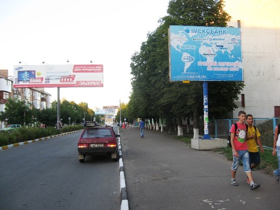 Фото рекламной плоскости по адресу пр-кт Победы