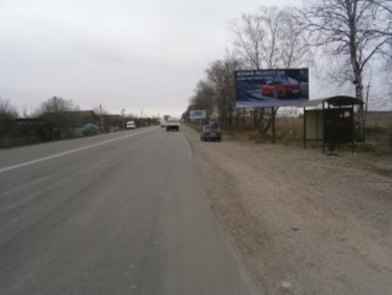 Фото рекламної площини за адресою Криховецька в'їзд в місто №3  зупинка нова