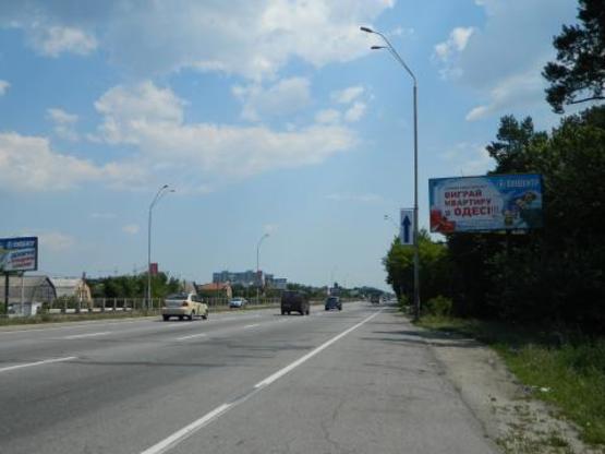 Фото рекламной плоскости по адресу Брoварскoй пр. - ул. Кузбасская к Броварам