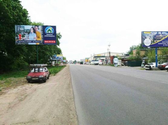 Фото рекламной плоскости по адресу Вишневое, ул.В.Черновола