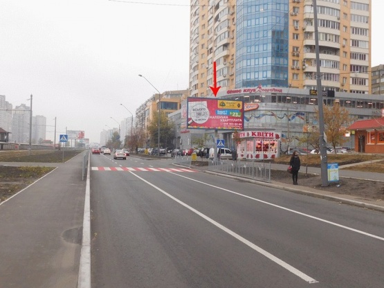 Фото рекламной плоскости по адресу Григоренка Петра пр-т 23