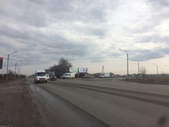 Фото рекламной плоскости по адресу Криховецька в'їзд в місто №1 лівий