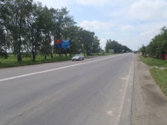 Фото рекламной плоскости по адресу Криховецька виїзд з місто №3  зупинка нова