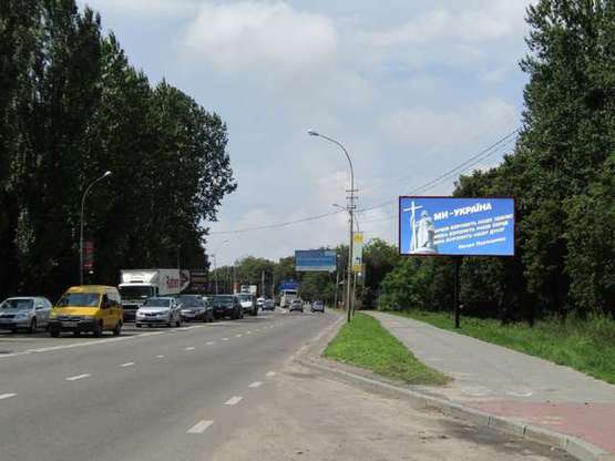 Фото рекламної площини за адресою Вячеслава Липинського вул., 65