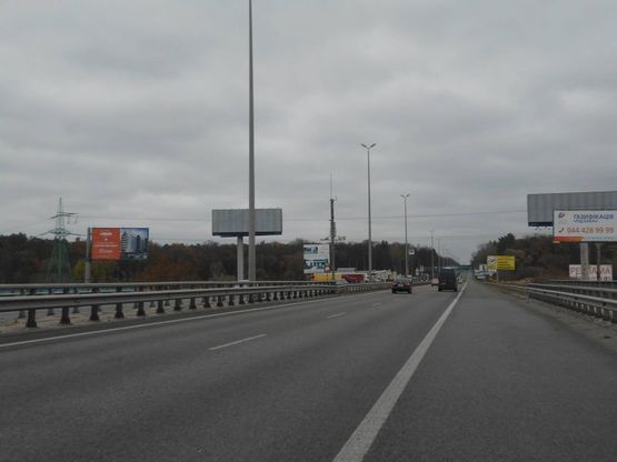 Фото рекламной плоскости по адресу с. Стоянка, траса М-06 Київ-Чоп (Житомир), км 21+100 право