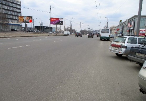 Фото рекламной плоскости по адресу Московский пр., 138а