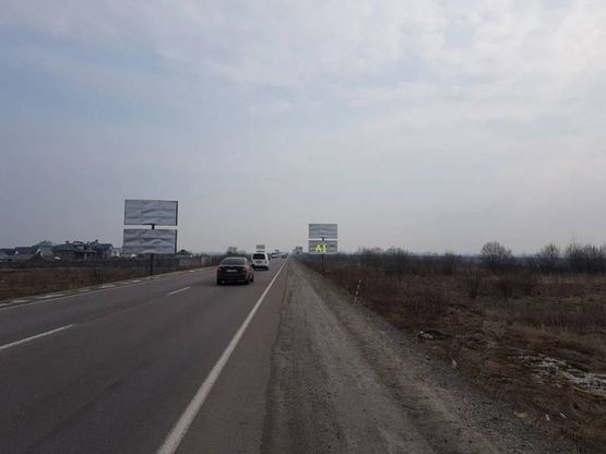 Фото рекламної площини за адресою Об'їзна М-10, З.О. м. Львова, Панська Гора в сторону ТРЦ King Cross Leopolis (нижній)1