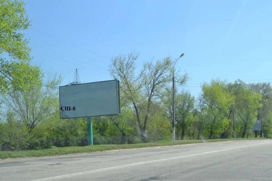 Фото рекламной плоскости по адресу ул .Сичеславский шлях, выезд из города