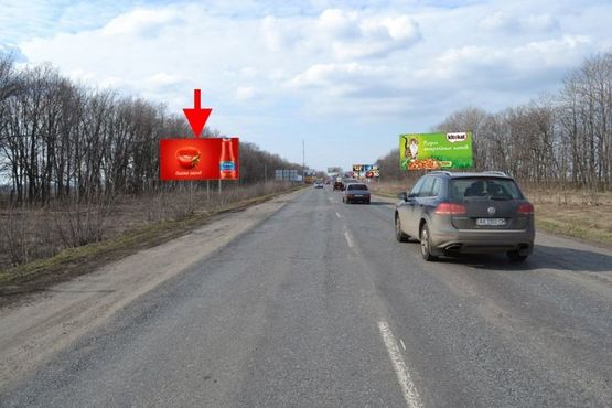 Фото рекламної площини за адресою Салтовское шоссе -развязка с окружной-3- въезд в город со ст. Ст. Салтова