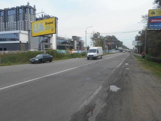 Фото рекламної площини за адресою Киев-Ковель (Варшавка) 29+950 справа (Буча) ТЦ Модуль в Киев