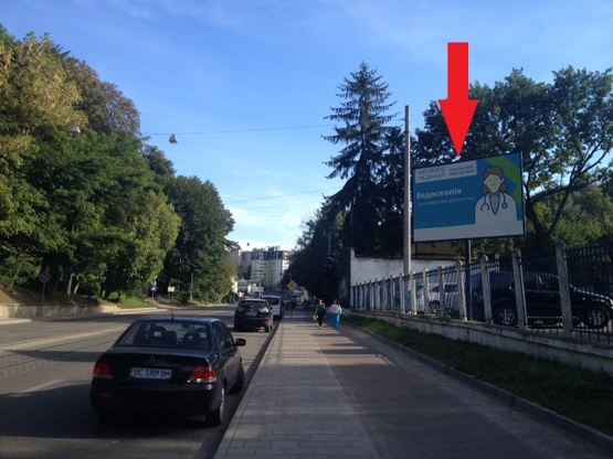 Фото рекламной плоскости по адресу Стуса ул., спорткомплекс "Динамо"