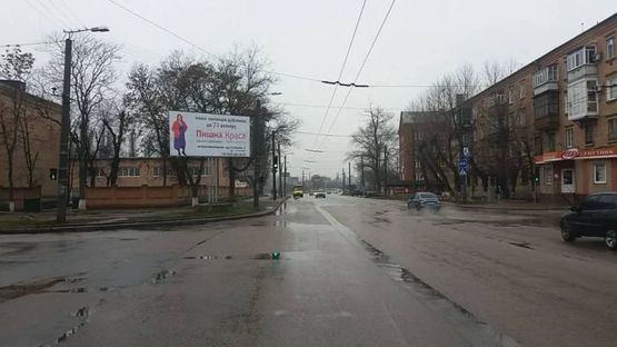 Фото рекламной плоскости по адресу Пр-т Винниченко - Калинина