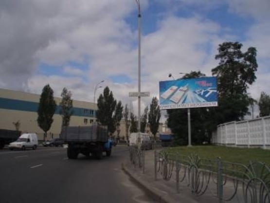 Фото рекламної площини за адресою Новоконстантиновская, 2А