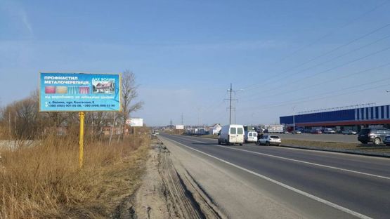 Фото рекламной плоскости по адресу с.Липини Окружна навпроти Епіцентру